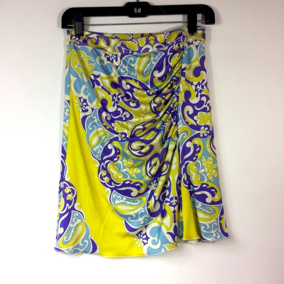 Blumarine Authentic 100% Silk Italian Skirt - Picture 1 of 6